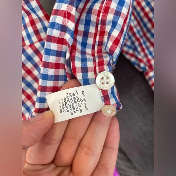 ✨HOST PICK✨VINEYARD VINES Tucker Shirt Large 100% Cotton Button-Down Long-Sleeve - Picture 8 of 11